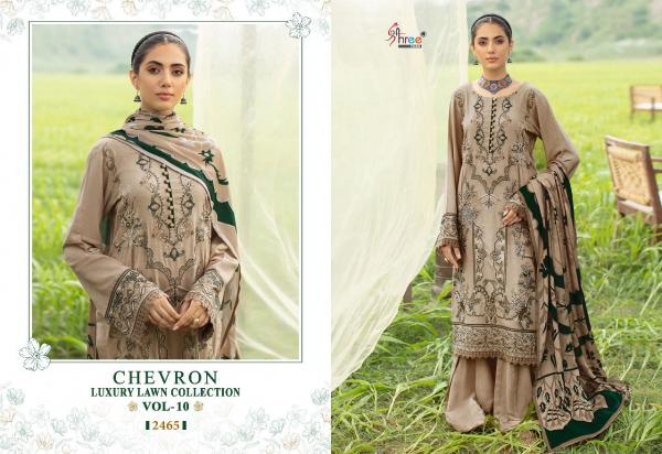 Shree Chevron Luxury Lawn Collection 10 Cotton Pakistani Salwar Suits